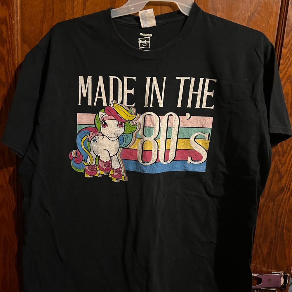 Black 'Made in the 80's' Graphic Tee